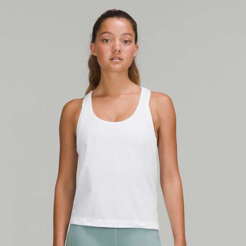 Lululemon Women's Swiftly Tech Racerback Tank Top 2.0 *Race Length - White